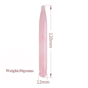 वास्तविक प्राकृतिक पत्थर संग्रह रिफ्लेक्सोलॉजी मालिश उपकरण, पूरे शरीर और चेहरे के लिए एक्यूपंक्चर पेन दबाएं - Product Image 3