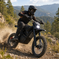 Moto tout-terrain électrique M7 PRO 60V 27Ah 5000W de pointe, 70km/h, 200Nm, moteur central, pour adultes