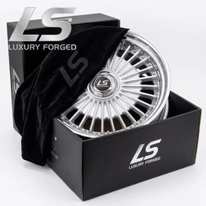 Jantes forgées multi-rayons polies argentées résistantes à la chaleur de 22 à 26 pouces pour SUV et camions de luxe du Moyen-Orient et d'Amérique du Nord - Product Image 6