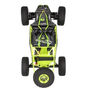 <span class=keywords><strong>WLtoys</strong></span> <span class=keywords><strong>10428</strong></span> 1/10 RC Car 2,4G 4WD eléctrico cepillado Rock Crawler RTR SUV Control remoto todoterreno camión modelo vehículos de juguete - Product Image 4