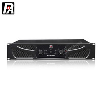 Amplificateur de puissance stéréo/MONO 2 canaux 550W*2 classe H XLI Amp, impédance 8 ohms, avec boîtier métallique 2U pour les performances sur scène