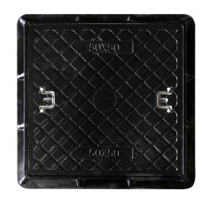 UAE 사우디 아랍 시장을 위한 합성 사각 및 수지 FRP 맞춤형 맨홀 커버 - Product Image 3