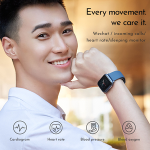Đồng Hồ Thông Minh IOS Android, Đồng Hồ Đeo Tay Theo Dõi Nhịp Tim Y Tế Theo Dõi Huyết Áp Tập Thể Dục Chống Nước IP67 - Product Image 2
