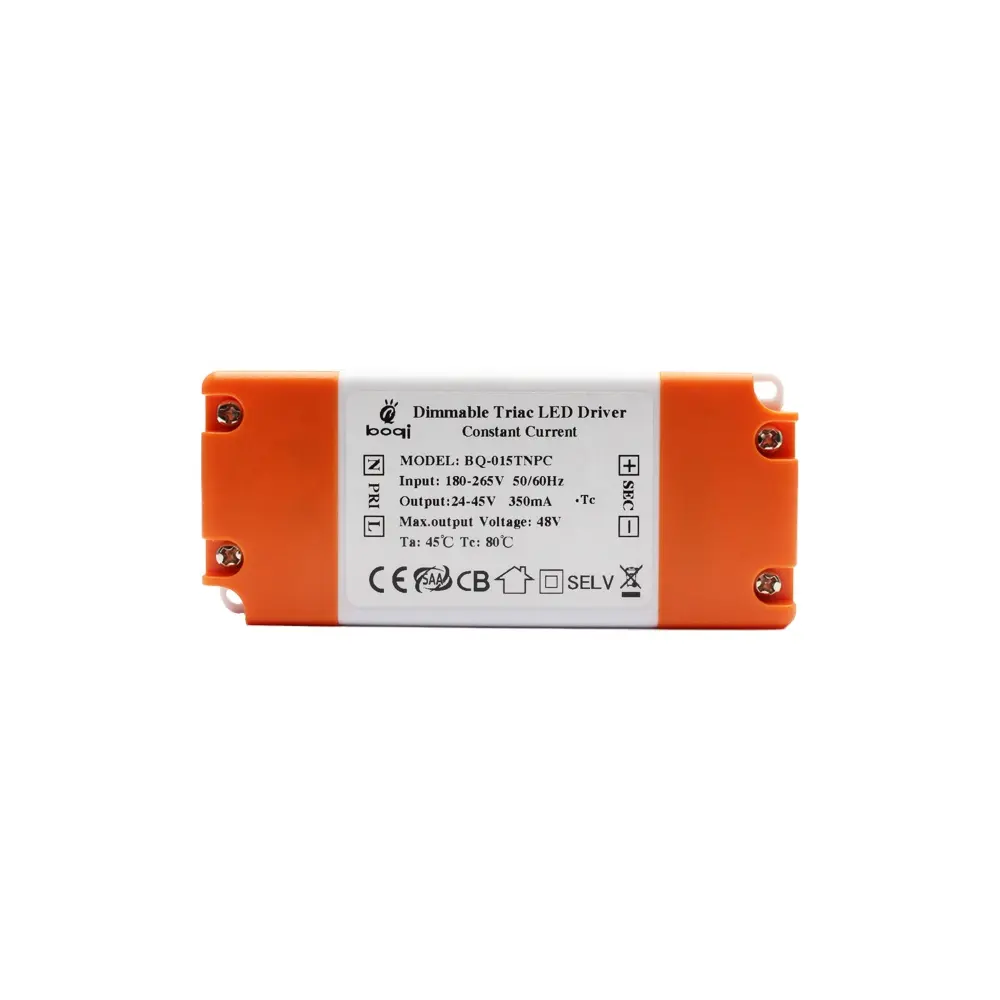 boqi Constant Current TRIAC Phase Cut Dimmable LED Driver 5W to 65W For LED Panel Light