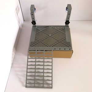 Plataforma flotante avanzada personalizada para tortugas, rampa, escalera, isla flotante, terraza de descanso para tortugas, muelle para tanque de reptiles - Product Image 5