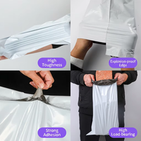 Enveloppes d'expédition personnalisées OEM en polyéthylène avec logo imprimé, sacs postaux en plastique pour les marques de vêtements