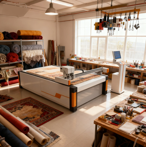 Cnc דיגיטלי שטוח מתנד סכין קרטון 1212 מכונת חיתוך נייר גרטק למכונת חיתוך עבור <span class=keywords><strong>resller</strong></span> מחיר - Product Image 2