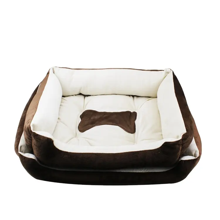 Modern bone shaped dog bed air lounge sofa bed 100% Machine Washable