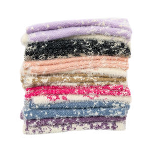 겨울 넥 워머 카울 칼라 서클 스카프 여성 뜨개질 봉제 스누드 무한대 스카프 - Product Image 2