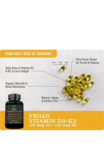 OEM/ODM Vitamin D3 5000iu Softgel Vitamin K2 100mcg Softgel meningkatkan kesehatan tulang suplemen makanan untuk wanita hamil dan dewasa - Product Image 4