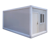 Maison préfabriquée durable en kit de conteneurs |   Bureau en acier détachable et empilable avec 4 modules pour l'école et une utilisation modulaire