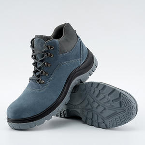 נעלי בטיחות תעשייתיות מפלדה שמן נגד השפעה מגפי עמיד למים עבודה מגן גברים לתעשיית הבנייה בחורף - Product Image 1