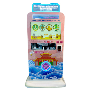 ตู้จำหน่ายเหรียญที่ระลึก Senke Diy พร้อมบริการแกะสลัก ชำระเงินด้วยตนเอง ตู้ตั้งพื้นแบบหน้าจอสัมผัสโลหะ ขนาด 23.6 นิ้ว - Product Image 2