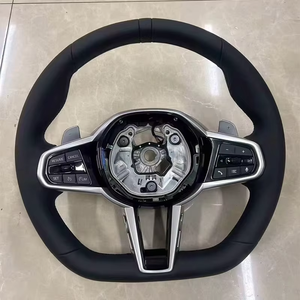 Volante de Coche en Material de Gamuza Completa para <span class=keywords><strong>BMW</strong></span> X1 X3 X4 X5 X6 F91 F92 F48 F49 F25 F26 F15 F16 F85 M2 M3 M4 M5 M6 X5M X6M - Product Image 1