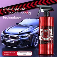 Spray Hydrophobe à Revêtement Cristallin pour Châssis, Liquide Céramique Nano Verre Électroplaqué, Polissage de Peinture Automobile, Lavage Sans Eau, pH Neutre