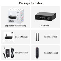 Récepteur audio sans fil Arylic H50 50Wx2 AirPlay2 Google Cast WiFi BT ARC Amplificateur de musique pour contrôle audio multiroom