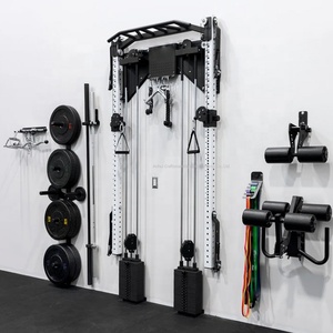 <span class=keywords><strong>2026</strong></span> <span class=keywords><strong>Rack</strong></span> de Sentadillas Plegable Multifuncional Comercial Montado en Pared con Pila de Pesas y Entrenador Funcional para Uso Doméstico y en Gimnasios - Product Image 2