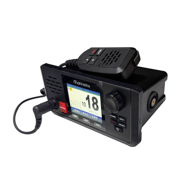 Boat Vhf Radio Big Display Touch Screen Solar Radio VHF 25W Marine Band Vhf Dsc Radio Vhf Marine Radio with Antenna