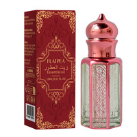 Perfume árabe de Oriente Medio, aceite esencial de alta concentración, fórmula sin alcohol, fragancia duradera, stock de fábrica.