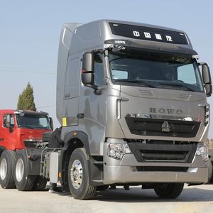 Camion tracteur Howo T7H TH7 6X4 10 roues LHD/RHD tête de camion 400 430hp Prime Mover utilisé camion tracteur Howo - Product Image 3