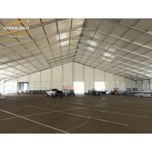 Grand entrepôt de stockage industriel personnalisé tente <span class=keywords><strong>chapiteau</strong></span> cadre en aluminium temporaire voiture extérieure fermes logistique salon tentes - Product Image 5