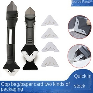 Ba-trong-một công nghiệp cấp đa chức năng công cụ cầm tay kim loại keo scraper thủy tinh Lưỡi cắt tỉa caulking công cụ Doanh đại lý - Product Image 2