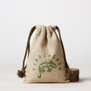 China Made Eco Friendly Jute Gift <b>Bag</b> <b>Small</b> Jute <b>Drawstring</b> <b>Bag</b> - Product Image 3