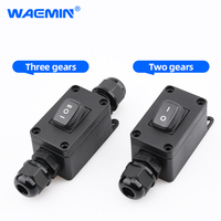 Petit interrupteur à bascule électronique étanche IP65 12V 220V pour extérieur 6A 10A