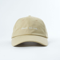Gorra de Béisbol Personalizada de Algodón Lavado Amarillo, Estilo Minimalista, Bordado con Efecto Realista, Gorra de 6 Paneles con Estructura Suave para Hombre y Mujer