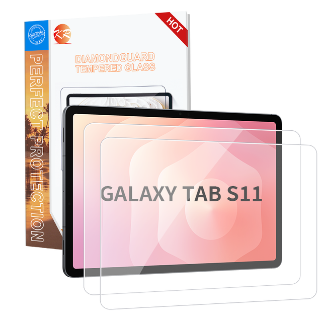 Retail box 9H Anti Scratch ultra Thin clear Tablet Pad Screen Protector for Samsung Galaxy Tab A9 S9 S10 S11 FE