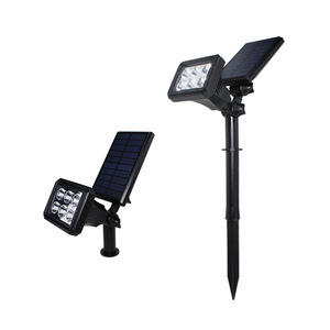 Projecteur solaire extérieur pour pelouse A010, éclairage LED pour jardin, éclairage mural pour allée - Product Image 1