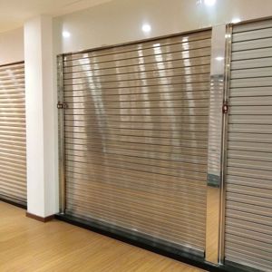 Porte Sezionali Industriali Moderne Isolate Termicamente, Porte a Saracinesca in Lega di Alluminio ad Alta Velocità per Uso Intensivo - Product Image 6