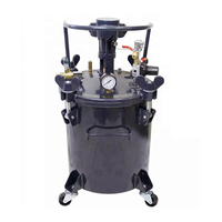 Pot de réservoir de peinture 20L réservoir de pot de pression de peinture en aérosol manuel automatique pour la coulée de résine
