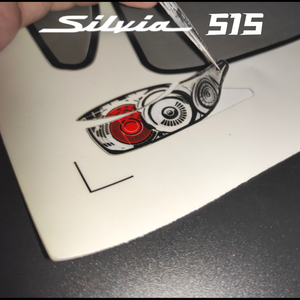 Carcasa de PVC RC <span class=keywords><strong>1</strong></span>/<span class=keywords><strong>10</strong></span> Coppermix JDM Silvia S15 con distancia entre ejes de 260 mm, con faros y alerón para <span class=keywords><strong>1</strong></span>/<span class=keywords><strong>10</strong></span> RC Turing <span class=keywords><strong>Drift</strong></span> - Product Image 4