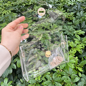 Nouveau <span class=keywords><strong>sac</strong></span> à <span class=keywords><strong>bandoulière</strong></span> transparent pour téléphone <span class=keywords><strong>portable</strong></span> approuvé par le stade avec sacs à main à chaîne - Product Image 4