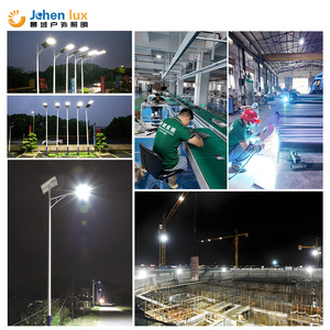 Farola LED Municipal para Alumbrado Público, 10-12 Metros de Largo, Farola Rural Nueva, Tubo Cuadrado de Doble Cabezal, Poste Alto de Doble Brazo - Product Image 1