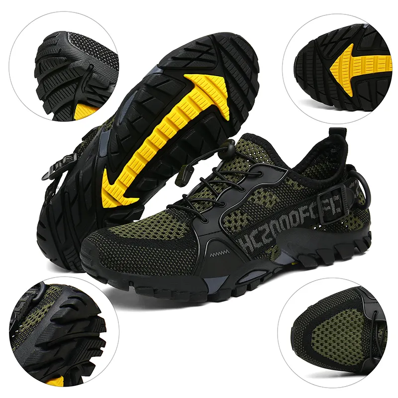 Non-Slip Breathable Tactical Combat Boots Desert Training Sneakers Outdoor Trekking Shoes Men Hiking Shoes