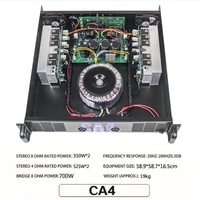 Amplificateur extérieur série CA Amplificateur de puissance CA Amplificateur audio 2 canaux