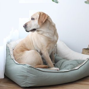 Panier De Chat Pour Chiens, oreiller rond Pour animaux De compagnie, canapé Pour Grands, sommeil, respiration, produits Logo personnalisés - Product Image 3