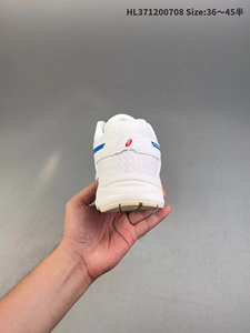 Zapatillas de deporte de malla de diseñador de calidad para mujer, zapatos deportivos para correr, talla 10, estilo grueso con cordones para hombre, característica antideslizante, parte superior de punto - Product Image 5