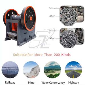 เครื่องบดหินกรามสูงแบบ nanganese เครื่องบดกรวดทรายเครื่องบดขนาดเล็ก - Product Image 3