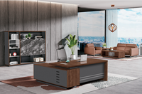 Vente directe, bureau d'ordinateur en forme de L extensible, moderne, luxueux, résistant aux hautes températures, protection environnementale E0