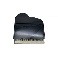 Boîte d'affichage vidéo numérique acrylique de style piano de marque haut de gamme écran LCD IPS personnalisable de l'artisanat en papier