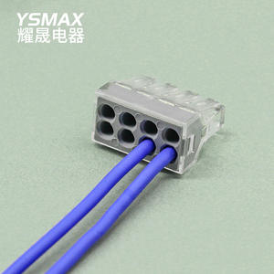 Bloque de Terminales Cmk 108 de 108 mm, Inserción Recta, ABS Ignífugo, para Conectores de Iluminación y Telecomunicaciones - Product Image 2