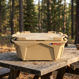 660L Rotomolded PE Cooler Box Insulated Fish <b>Bin</b> <b>Double</b> Wall Thermal Tub for Cold Chain Transportation - Product Image 4