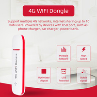 Fangtuoshi — Modem WiFi 4G LTE USB, appareils Internet avec fente pour carte SIM, Mini routeur de voyage Portable haute vitesse, point d'accès