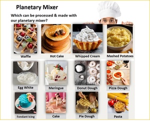 20L Electric Planetary <strong>Mixer</strong> with Three-Speed and Emergency Stop Button for Professional Bread Bakery Use - Product Image 5