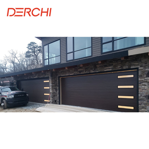 Derchi Sang Trọng Tùy Chỉnh PU Bọt Khu Dân Cư Trắng Cửa Nhà Để Xe Cách Điện Bảng Điều Chỉnh Tự Động Cắt Cửa Nhà Để Xe Cho Nhà - Product Image 3