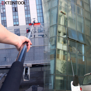 Có thể điều chỉnh kính thiên văn cực với làm sạch bàn chải cho extentool nước ăn cửa sổ làm sạch hệ thống bền nhôm công cụ - Product Image 4