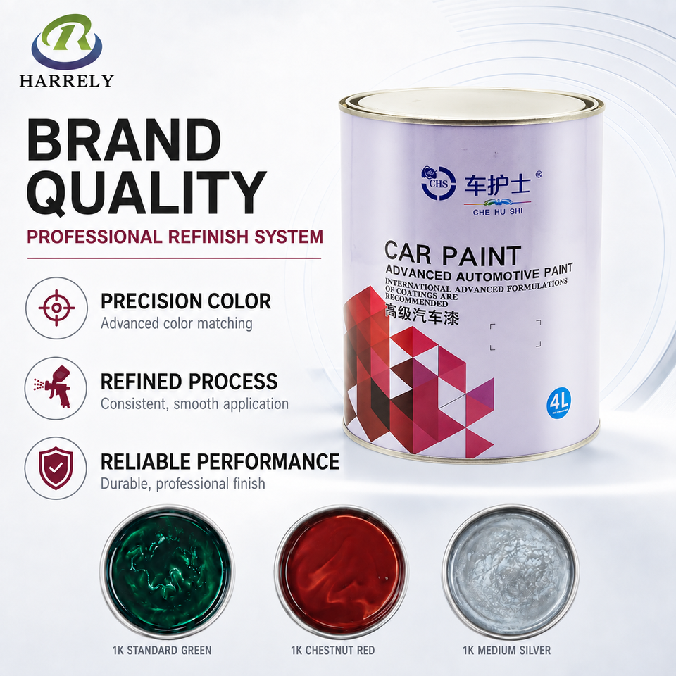 CHS 1K Silver Metallic Acrylic Automotive Paint Anti Scratch Spray ...